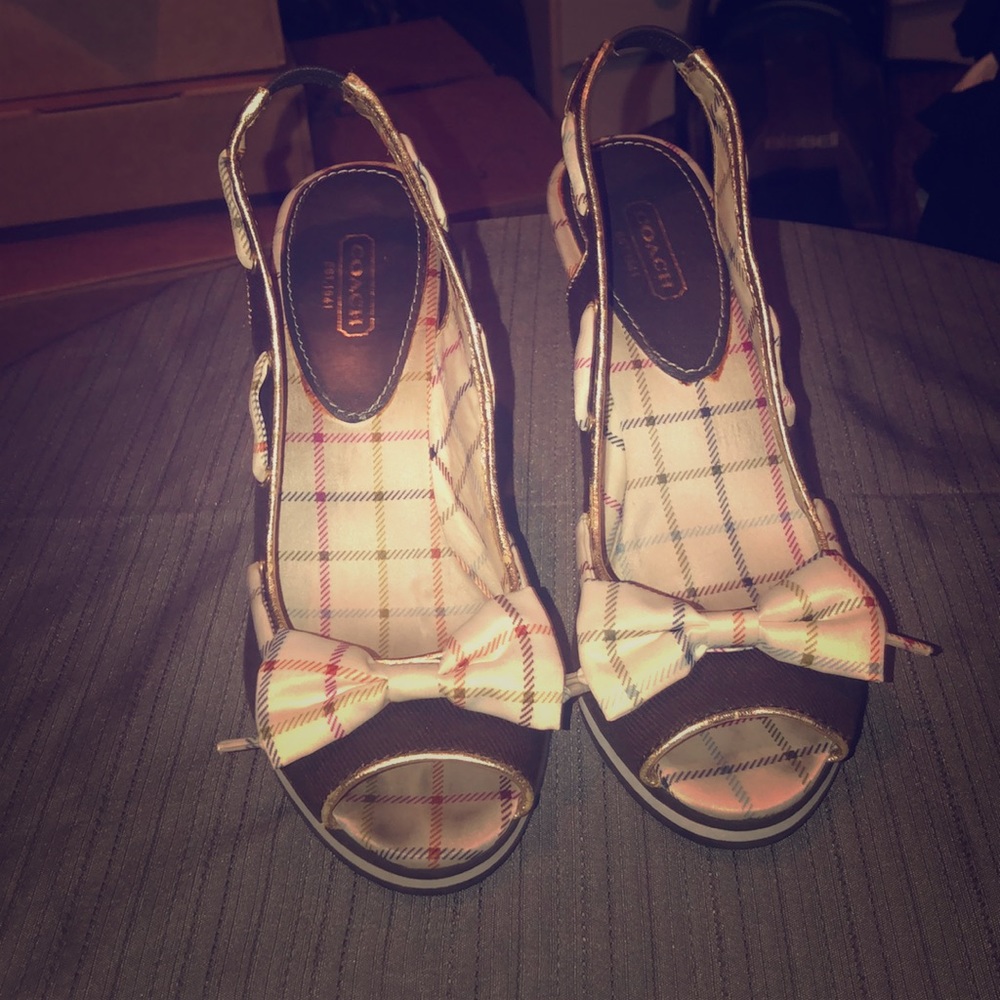 Coach heels